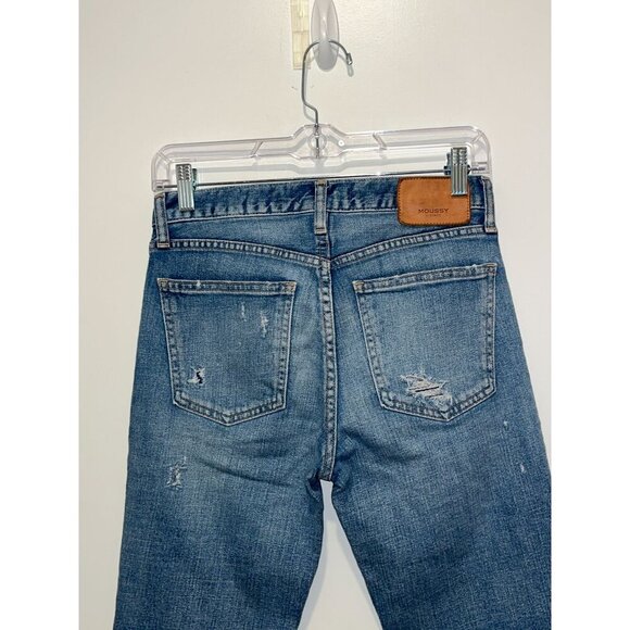 Moussy Vintage Glendale Mid Rise  Ankle Skinny Jeans Women Size 26 - Picture 7 of 11